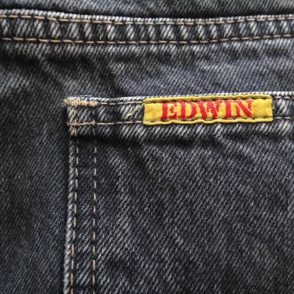 Edwin Jeans Men's Denim Blue Jeans Sz 29 x 30.5 Distressed Wear - Picture 4 of 15